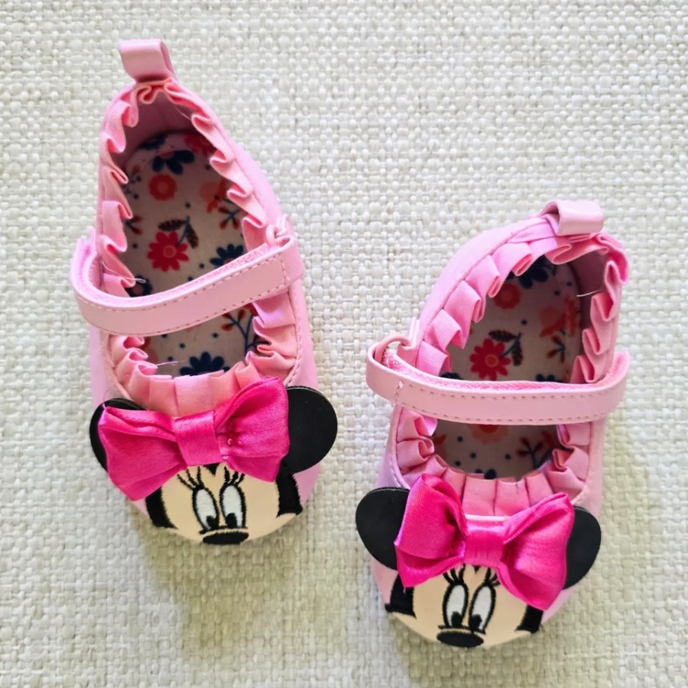 Minnie Mouse Disney Toddler Baby Shoes US 6-12 Month